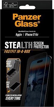 PanzerGlass Apple iPhone Air s inštalačným rámčekom