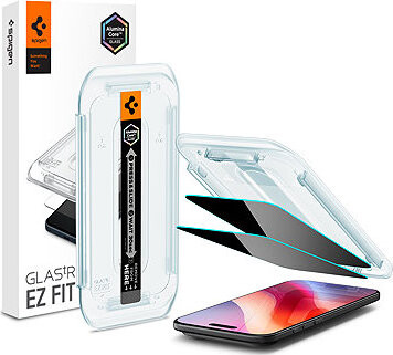 Spigen Glass tR EZ Fit Privacy 2 Pack Transparency iPhone Air