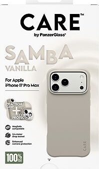 PanzerGlass CARE kryt Apple iPhone 17 Pro Max MagSafe Samba Vanilla