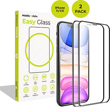 Mobile Origin EasyGlass iPhone 11/XR 2 pack