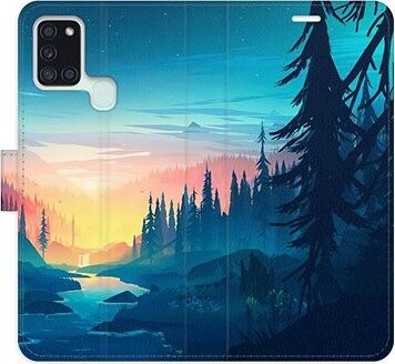 iSaprio flip puzdro Magical Landscape pre Samsung Galaxy A21s
