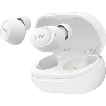 AlzaPower Buds Go, biela