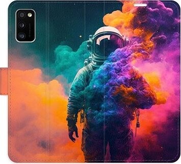 iSaprio flip puzdro Astronaut in Colours 02 na Samsung Galaxy A41