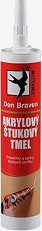 Den Braven Akrylový štukový tmel 280 ml biely RL
