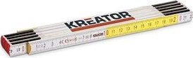 KREATOR Meter skladací drevený 2 m KRT701002