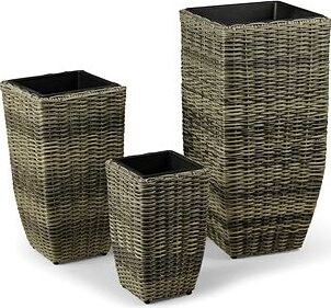 NOELA Kvetináč VEGHEL 3 ks rôzne veľkosti