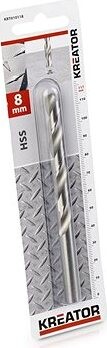 Kreator Vrták do kovu 8 mm HSS