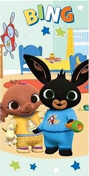 Carbotex Zajačik Bing a Sula v pyžame 70 × 140 cm