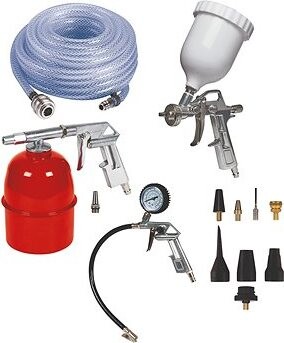 EINHELL Kompresorová sada pneumatického náradia a príslušenstva, 13 ks (HIGH), 4132776