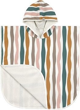 Lässig Beach Poncho vlny pink/nature