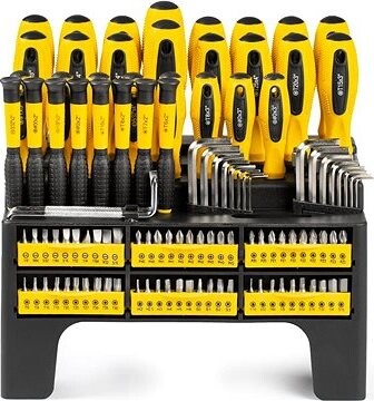 FIELDMANN Sada bitov so skrutkovačmi a imbusmi 116 ks FDS 5009-116R