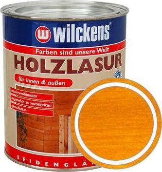 Wilckens Nemecká vodouriediteľná lazúra, Holzlasur 750 ml, WI.11789200050