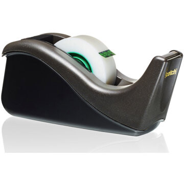 3M™ Scotch™ čierny zásobník na lepiace pásky vrátane 1 rolky pásky 19 mm × 33 m