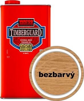 Timberex Prírodný olej na drevo do exteriéru Timberguard Exterior, RO.PWA125.5