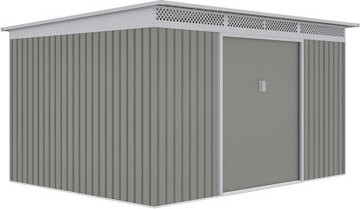 G21 Domček záhradný GRAH 915, metalický sivý 340 × 269 cm