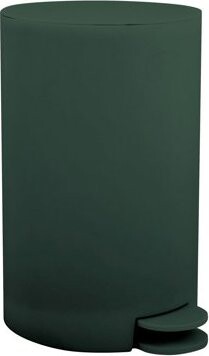 MSV pedálový odpadkový kôš Osaki matný, tmavozelený plast, 3 l