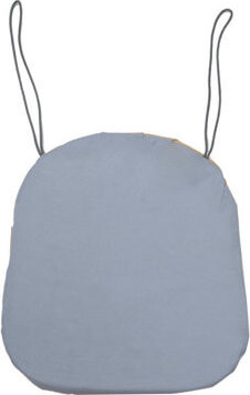 TEXTILOMANIE Podsedák na stoličku Standard svetlo sivý