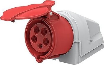 Solight Zásuvka nástenná, 5-pólová, 400 V/32 A, IP44