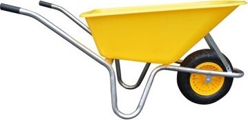 J.A.D. TOOLS Zahradní kolečko Livex 100 l, žluté