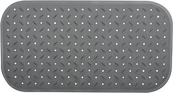 MSV protiskluzová podložka do vany Class, šedá, 36 × 65 cm