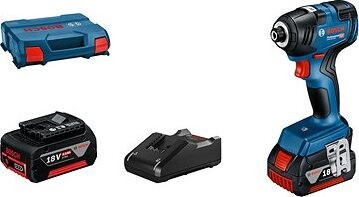 BOSCH GDR 18V-200 Professional 2× 4 Ah, L-Case, 0.601.9J2.107