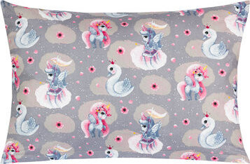 Bellatex Obliečka Viola 45/087 40 × 60 cm jednorožec s labuťou