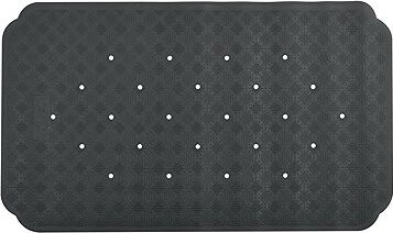 Spirella protiskluzová podložka do vany Ruby, tmavě šedá, 70 × 40 cm