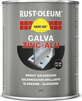 Rust-Oleum Zinková farba s časticami hliníka HARD HAT® GALVA ZINC ALU 1 kg