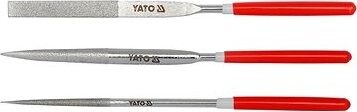 YATO Pilníky ihlové diamantové 4 × 160 mm v sade YT-6150