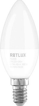 RETLUX RLL 626 C37 E14 candle 6 W WW D