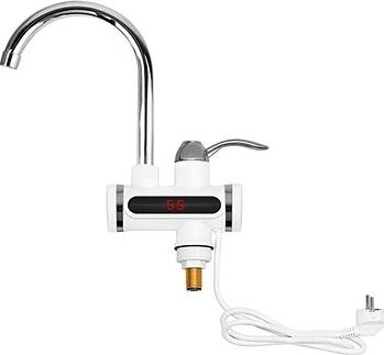 Alum Batéria na okamžitý ohrev vody so sprchou a LCD displejom – spodné pripojenie