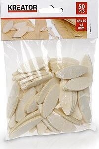 KREATOR Spojovacia lamela 45 × 15 × 4 mm (50 ks) KRT120101
