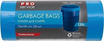 PROSERVIS Professional modré 120 l, 20 ks