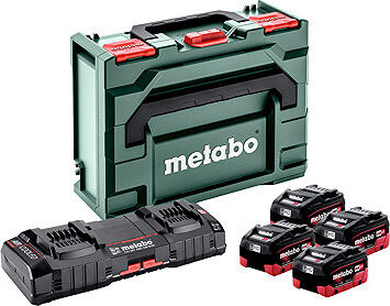 METABO Basic-Set LiHD 4 × LiHD (Li-ion) 10 Ah LiHD (Li-ion) + ASC