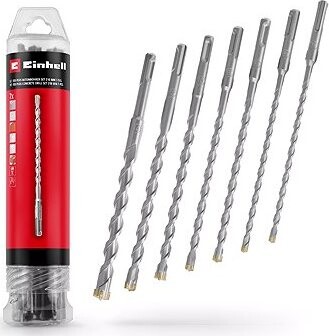EINHELL 7 ks SDS Plus Set 6 – 14/210 mm, 49265515