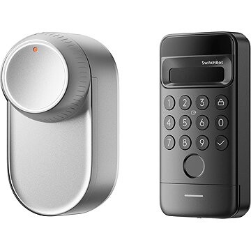SwitchBot Lock Ultra Vision Combo Silver