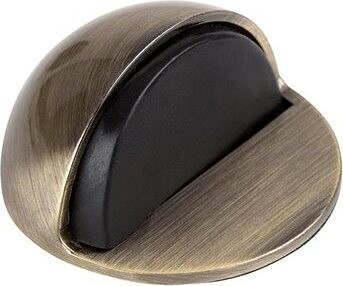 Zarážka dverná, priemer 45 × 24 mm, samolepiaca, černidlo