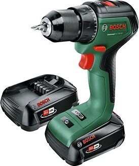 BOSCH UniversalDrill 18V-55 (2× 2,0 Ah) + AL18V-20 0.603.9D7.002