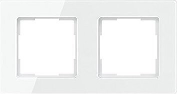 IMMAX dvojrámik na vypínače, zásuvky a termostaty