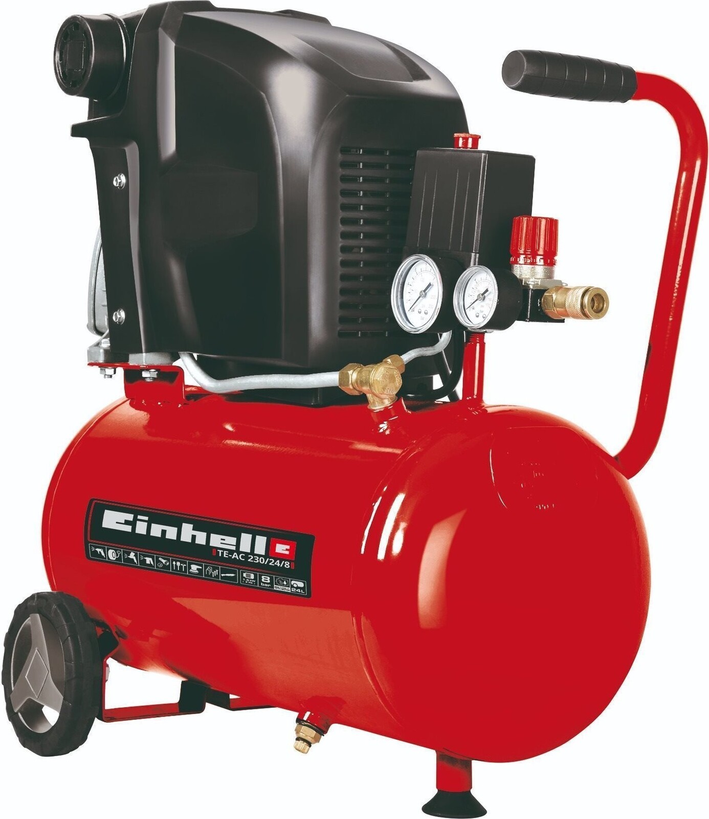 EINHELL Kompresor so vzdušníkom 24 l, olejový TE-AC 230/24, 4010460