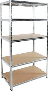 Linder Exclusiv Kovový regál 180 × 90 × 40 cm 5 políc