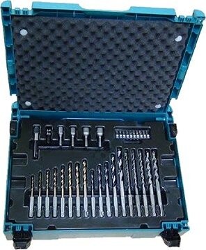 MAKITA Sada bitov a vrtákov SDS-Plus 65 ks v Makpac B-69478