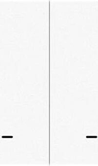 Smoot ZigBee Light Switch dvojtlačidlový biely