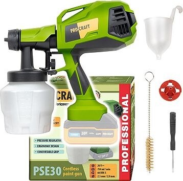 Procraft Aku striekacia pištoľ PSE30bb