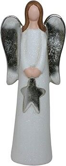 GOBA Vianočná dekorácia – keramický anjel, 29 cm