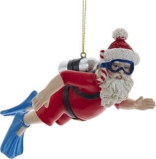 Kurt Adler Santa potápač