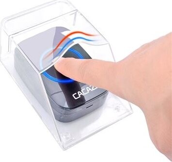 Vodoodolný vonkajší kryt na tlačidlo bezdrôtového zvončeka CACAZI