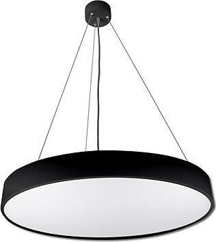 McLED LED závesné svietidlo Nova R 600, 60 W, 3000 K, čierna farba svietidla