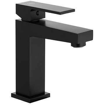 KFA LOGON stojanková umývadlová batéria, click/clack, čierna (5132-815-81)