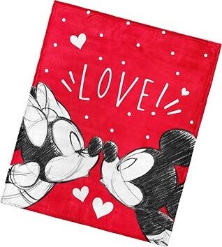Kaptan Dětská deka Mickey a Minnie Mouse Love 130 × 160 cm